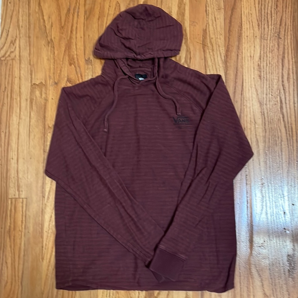 Vans Maroon lightweight Hoodie pullover